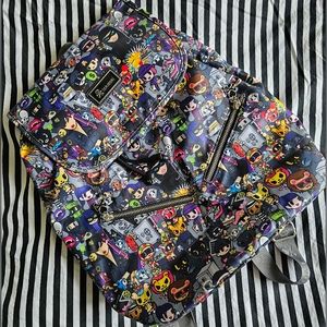 TokiDoki Black Backpack
